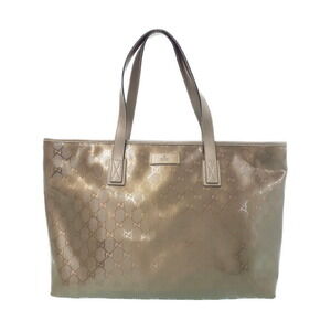 Gucci GG Imprime Tote Bag black coated canvas monogram